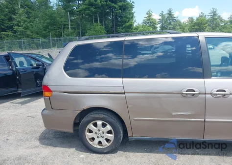 2004 Honda Odyssey Ex из США, поврежденный, VIN 5FNRL18614B102623
